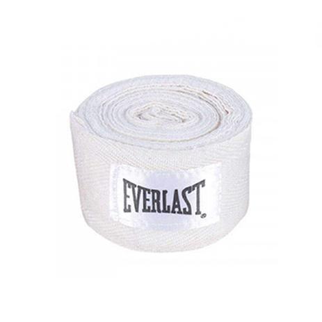 Bandagem Elástica Everlast 2,74 Metros - Branca Menor preço em Bandagem Elástica Everlast 2,74 Metros - Branca