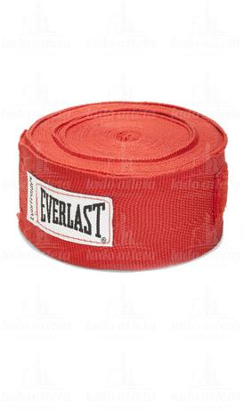 Bandagem Elástica Vermelha (4,60 metros) - Everlast Menor preço em Bandagem Elástica Vermelha (4,60 metros) - Everlast