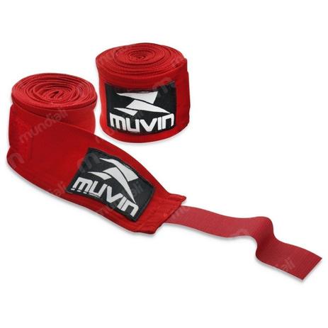 Bandagem Elastica Vermelha Muvin 3 Metros 2 Unidades Menor preço em Bandagem Elastica Vermelha Muvin 3 Metros 2 Unidades
