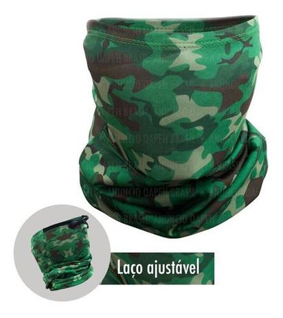 Bandana Tubular Estampada Balaclava Multiuso Alça Camuflada - BLVD Menor preço em Bandana Tubular Estampada Balaclava Multiuso Alça Camuflada - BLVD
