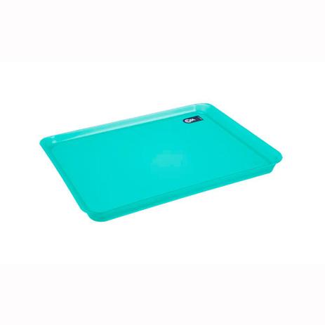 Bandeja A4 32,5 x 23,5 x 2,5 cm Verde - Coza - Brinox Menor preço em Bandeja A4 32,5 x 23,5 x 2,5 cm Verde - Coza - Brinox
