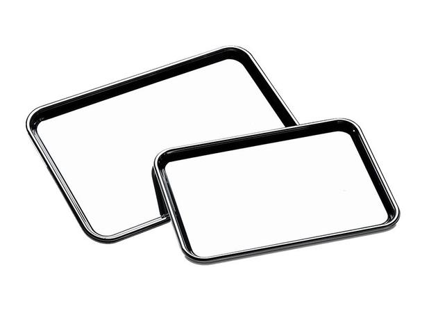 Bandeja Aço Inox Retangular 32 x 48 cm Arienzo Brinox - BRX 115 Menor preço em Bandeja Aço Inox Retangular 32 x 48 cm Arienzo Brinox - BRX 115