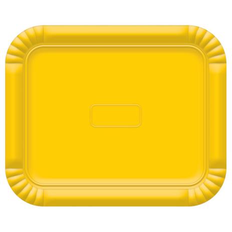 Bandeja Amarela No4 33x27cm - Ultrafest Menor preço em Bandeja Amarela No4 33x27cm - Ultrafest