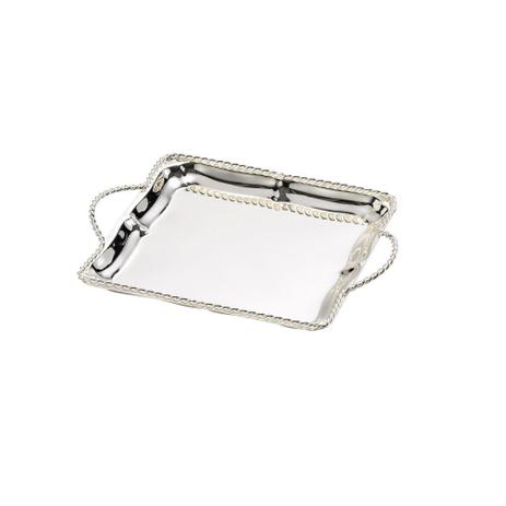 Bandeja C/Alça De Zamac 18X14,5Cm - 3378 - Lyor Menor preço em Bandeja C/Alça De Zamac 18X14,5Cm - 3378 - Lyor