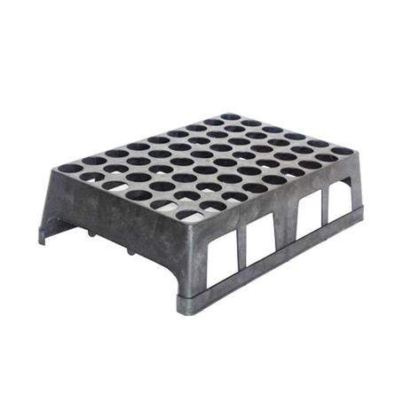 Bandeja Caixa 54 Células para Tubetes 175 e 280 cm³ - Metalúrgica e viveiro dacko Menor preço em Bandeja Caixa 54 Células para Tubetes 175 e 280 cm³ - Metalúrgica e viveiro dacko
