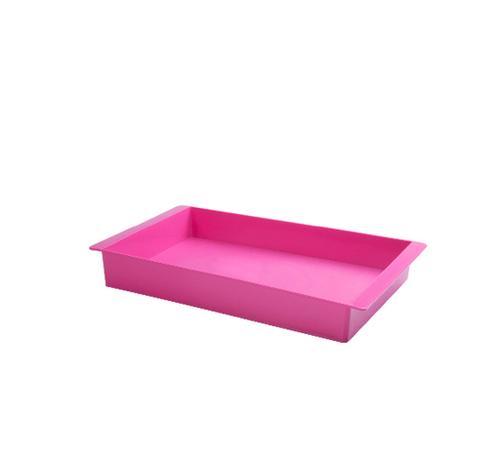 Bandeja Cake Pequena Rosa Coza - Brinox Menor preço em Bandeja Cake Pequena Rosa Coza - Brinox