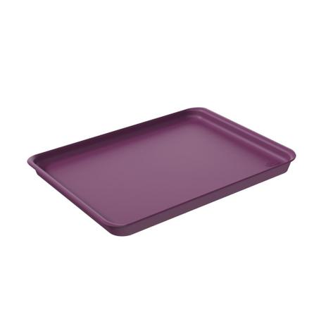 Bandeja Casual A4 32,5 x 23,5 x 2,5 cm Roxo Púrpura - Coza - Brinox Menor preço em Bandeja Casual A4 32,5 x 23,5 x 2,5 cm Roxo Púrpura - Coza - Brinox