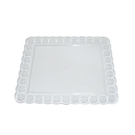 Bandeja de Acrílico Retângular 25x30 Três Triângulos - Três triangulos Menor preço em Bandeja de Acrílico Retângular 25x30 Três Triângulos - Três triangulos