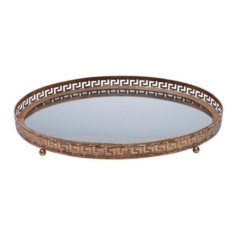 Bandeja De Zamac Espelhada Suport - F9-25373 - Prestige Menor preço em Bandeja De Zamac Espelhada Suport - F9-25373 - Prestige