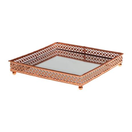 Bandeja Espelhada Quadrada 16,5x16,5cm Decoração St1639 - BTC Decor Menor preço em Bandeja Espelhada Quadrada 16,5x16,5cm Decoração St1639 - BTC Decor