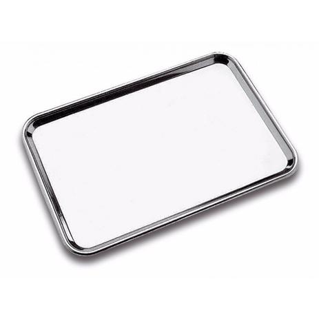 Bandeja Inox Retangular 40cmx27,8cm Service Tramontina Menor preço em Bandeja Inox Retangular 40cmx27,8cm Service Tramontina