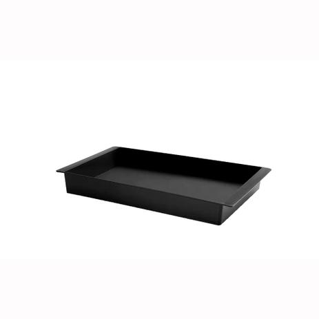 Bandeja Pequena Cake 30 x 20 x 4 cm Preta - Coza - Brinox Menor preço em Bandeja Pequena Cake 30 x 20 x 4 cm Preta - Coza - Brinox