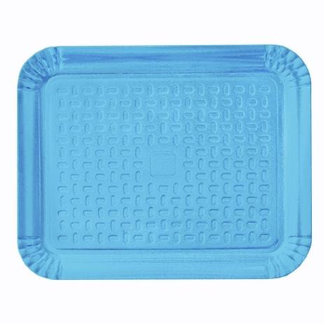 Bandeja Retangular Azul Claro n6 - Festabox Menor preço em Bandeja Retangular Azul Claro n6 - Festabox