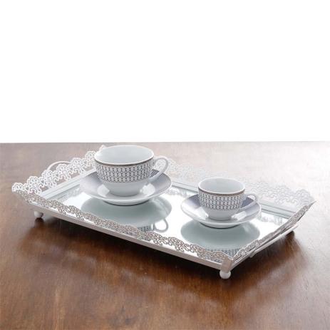 Bandeja Retangular Cinzelado De Ferro Fundido Esmaltado White - F9-3017 - Bon gourmet Menor preço em Bandeja Retangular Cinzelado De Ferro Fundido Esmaltado White - F9-3017 - Bon gourmet