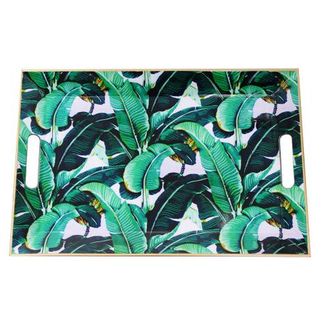 Bandeja Retangular de Plastico Verao 50cm Concepts Life Menor preço em Bandeja Retangular de Plastico Verao 50cm Concepts Life