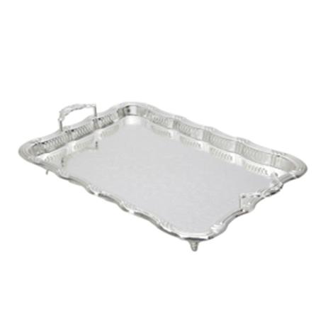Bandeja Retangular de Zamac Silver Plated Casablanca 45X34,8X4,1Cm - Lyor Menor preço em Bandeja Retangular de Zamac Silver Plated Casablanca 45X34,8X4,1Cm - Lyor