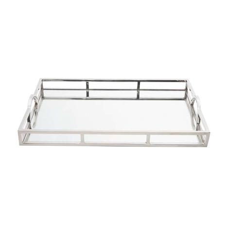 Bandeja Retangular Dov De Aço Inoxidavel C/ Alça E Fundo De Espelho - F9-27053 - Wolff india Menor preço em Bandeja Retangular Dov De Aço Inoxidavel C/ Alça E Fundo De Espelho - F9-27053 - Wolff india