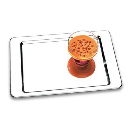 Bandeja Retangular em Aço Inox 40x28 Marca Brinox Menor preço em Bandeja Retangular em Aço Inox 40x28 Marca Brinox
