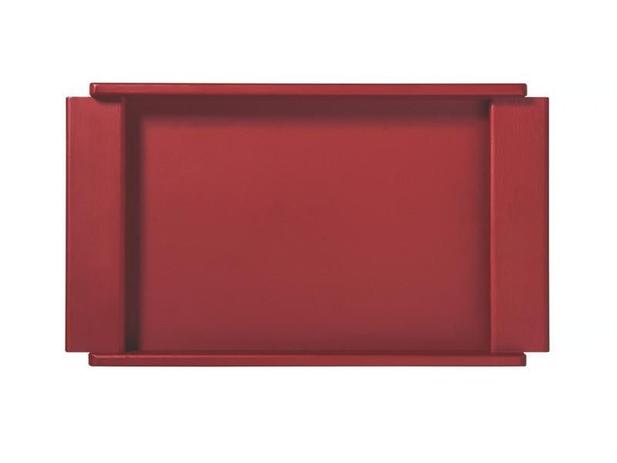 Bandeja Retangular Vermelha - Cor Vermelho - Tramontina Menor preço em Bandeja Retangular Vermelha - Cor Vermelho - Tramontina