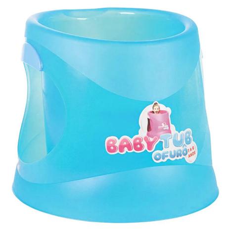 Banheira Babytub Ofurô Cristal - 1 a 6 Anos - Azul Translúcido - Baby Tub Menor preço em Banheira Babytub Ofurô Cristal - 1 a 6 Anos - Azul Translúcido - Baby Tub