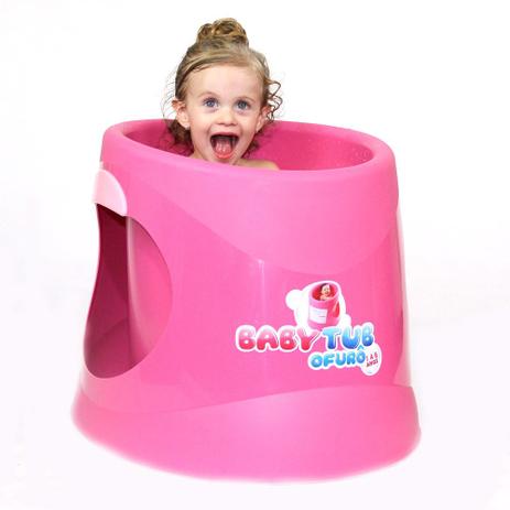 Banheira Babytub Ofurô - De 1 a 6 Anos - Rosa - Baby Tub Menor preço em Banheira Babytub Ofurô - De 1 a 6 Anos - Rosa - Baby Tub