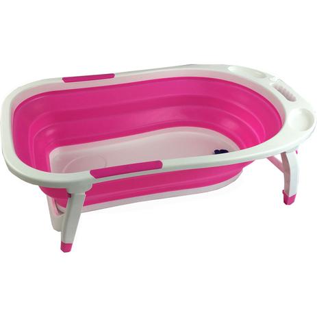 Banheira Dobravel 20 litros Clean Rosa Baby Style Menor preço em Banheira Dobravel 20 litros Clean Rosa Baby Style