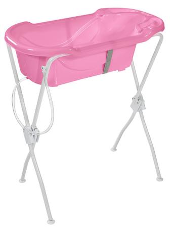 Banheira ergonômica com suporte Tutti Baby Rosa é boa?
