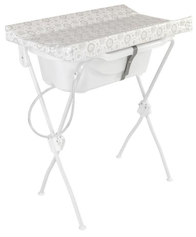 Banheira Infantil Com Trocador Tutti Baby New Floripa Branco Menor preço em Banheira Infantil Com Trocador Tutti Baby New Floripa Branco