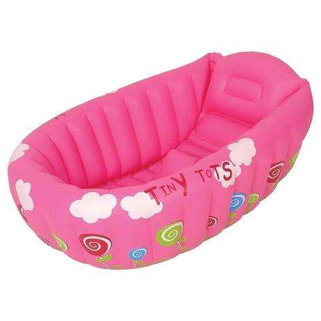 Banheira Inflável Infantil Bebê 55L Tity Tots Mor Cores Menor preço em Banheira Inflável Infantil Bebê 55L Tity Tots Mor Cores