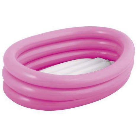 Banheira Inflável Oval - Rosa - Mor Menor preço em Banheira Inflável Oval - Rosa - Mor