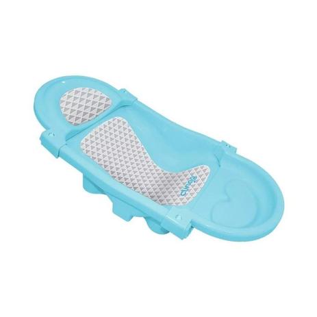 Banheira Portátil Infantil Dobrável Azul - Clingo Menor preço em Banheira Portátil Infantil Dobrável Azul - Clingo