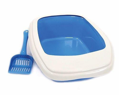 Banheiro Gato Bandeja Areia Sanitária Higienica C/ Pazinha - Alvorada Menor preço em Banheiro Gato Bandeja Areia Sanitária Higienica C/ Pazinha - Alvorada