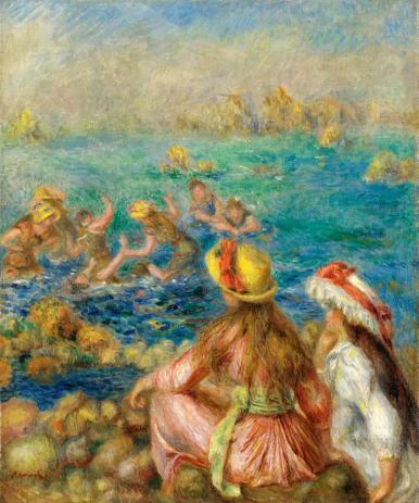 Banhistas - Pierre-Auguste Renoir - Tela 60x72 Para Quadro - Santhatela é boa?