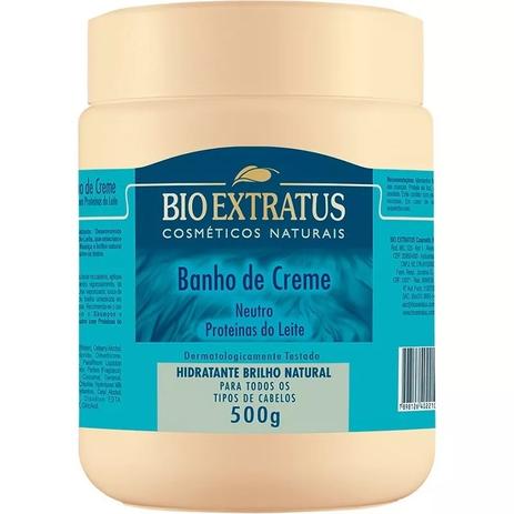 Banho De Creme Neutro Proteínas Do Leite Bio Extratus 500g Menor preço em Banho De Creme Neutro Proteínas Do Leite Bio Extratus 500g