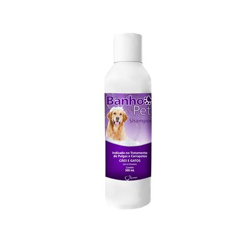 Banho Pet 500ml Syntec Shampoo Anti Pulgas e Carrapatos Menor preço em Banho Pet 500ml Syntec Shampoo Anti Pulgas e Carrapatos