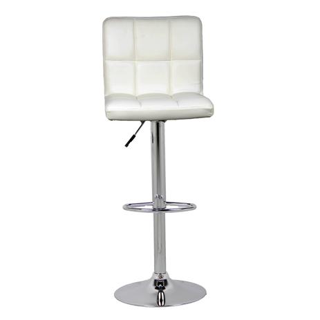 Banqueta Alta Trevalla Gomos TL-CDB-06-2 Estofada Branca Menor preço em Banqueta Alta Trevalla Gomos TL-CDB-06-2 Estofada Branca