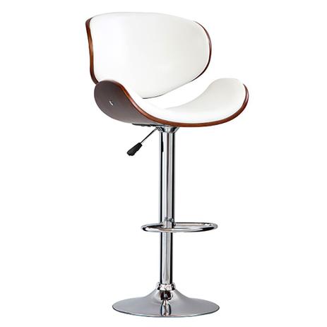 Banqueta Com Encosto Alto Trevalla TL-CDB-05-2 Home Glamour Branca Menor preço em Banqueta Com Encosto Alto Trevalla TL-CDB-05-2 Home Glamour Branca