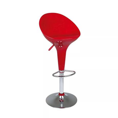 Banqueta Em Abs Lotus Com Encosto Mor - Vermelha - 2449 - Met. mor é boa?