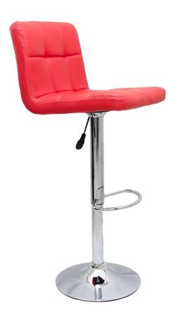 Banqueta Em Courissimo Giratória Com Regulagem De Altura Umix 801C Vermelha - Universal mix é ruim? Banqueta Em Courissimo Giratória Com Regulagem De Altura Umix 801C Vermelha - Universal mix é boa?