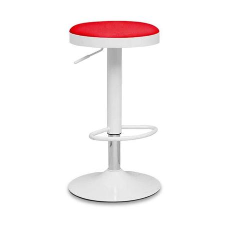 Banqueta Giratória Vermelha - Marka móveis é ruim? Banqueta Giratória Vermelha - Marka móveis é boa?