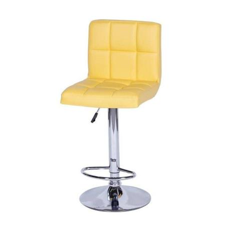 Banqueta Gomo Amarelo - Or design Menor preço em Banqueta Gomo Amarelo - Or design