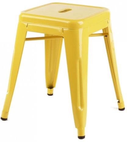 Banqueta Industrial Iron Amarela Baixa 44 cm (ALT) - 32360 - Sun House é boa?