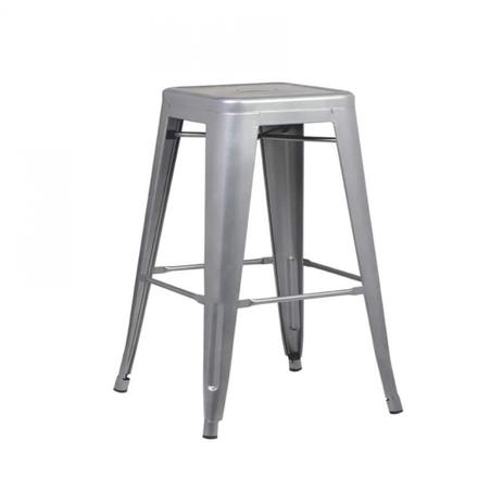 Banqueta Média em Aço Iron Industrial Rivatti Cinza Menor preço em Banqueta Média em Aço Iron Industrial Rivatti Cinza