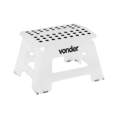Banqueta Plástica Dobrável 220mm Vonder Menor preço em Banqueta Plástica Dobrável 220mm Vonder