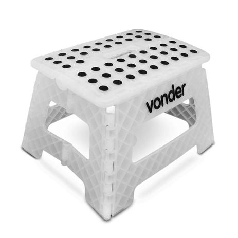 Banqueta Plástica Dobrável Vonder 220mm Vonder Menor preço em Banqueta Plástica Dobrável Vonder 220mm Vonder