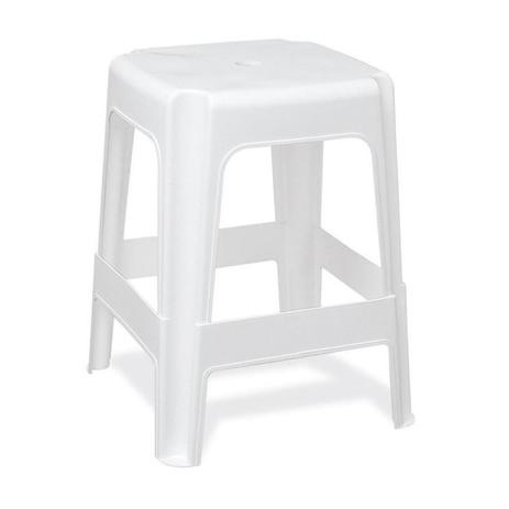 Banqueta plastica monobloco icarai branca - Tramontina Menor preço em Banqueta plastica monobloco icarai branca - Tramontina
