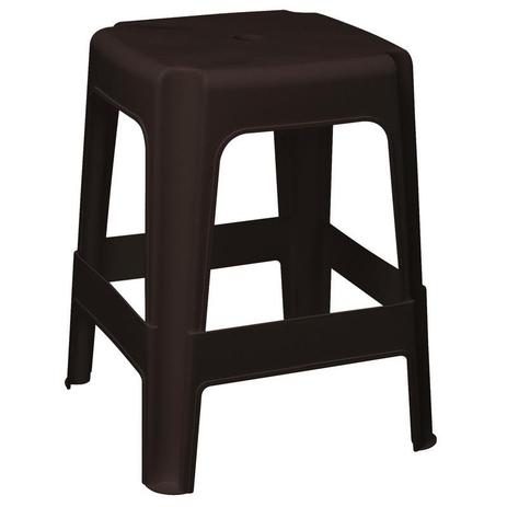 Banqueta plastica monobloco icarai preta - Tramontina Menor preço em Banqueta plastica monobloco icarai preta - Tramontina