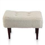 Banqueta Short Pelúcia com Pés Palito Tabaco - Ovelha - Stay puff Menor preço em Banqueta Short Pelúcia com Pés Palito Tabaco - Ovelha - Stay puff