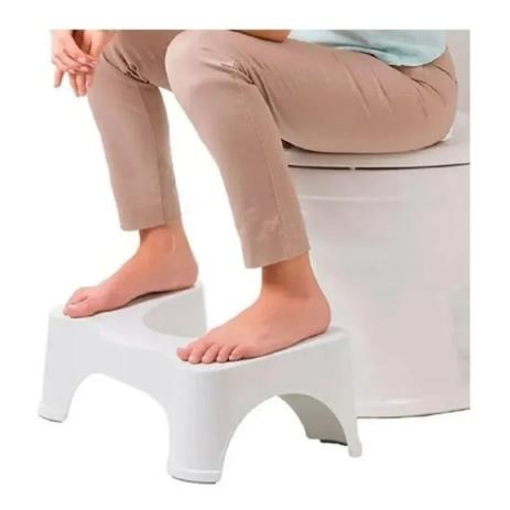 Banquinho Apoio De Cócoras Para Vaso Sanitário Mebuki Menor preço em Banquinho Apoio De Cócoras Para Vaso Sanitário Mebuki