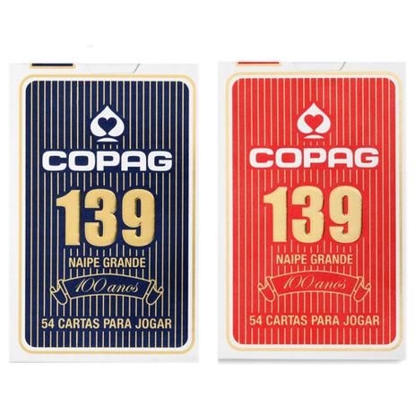 Baralho Profissional Copag 139 54 cartas para jogar Menor preço em Baralho Profissional Copag 139 54 cartas para jogar
